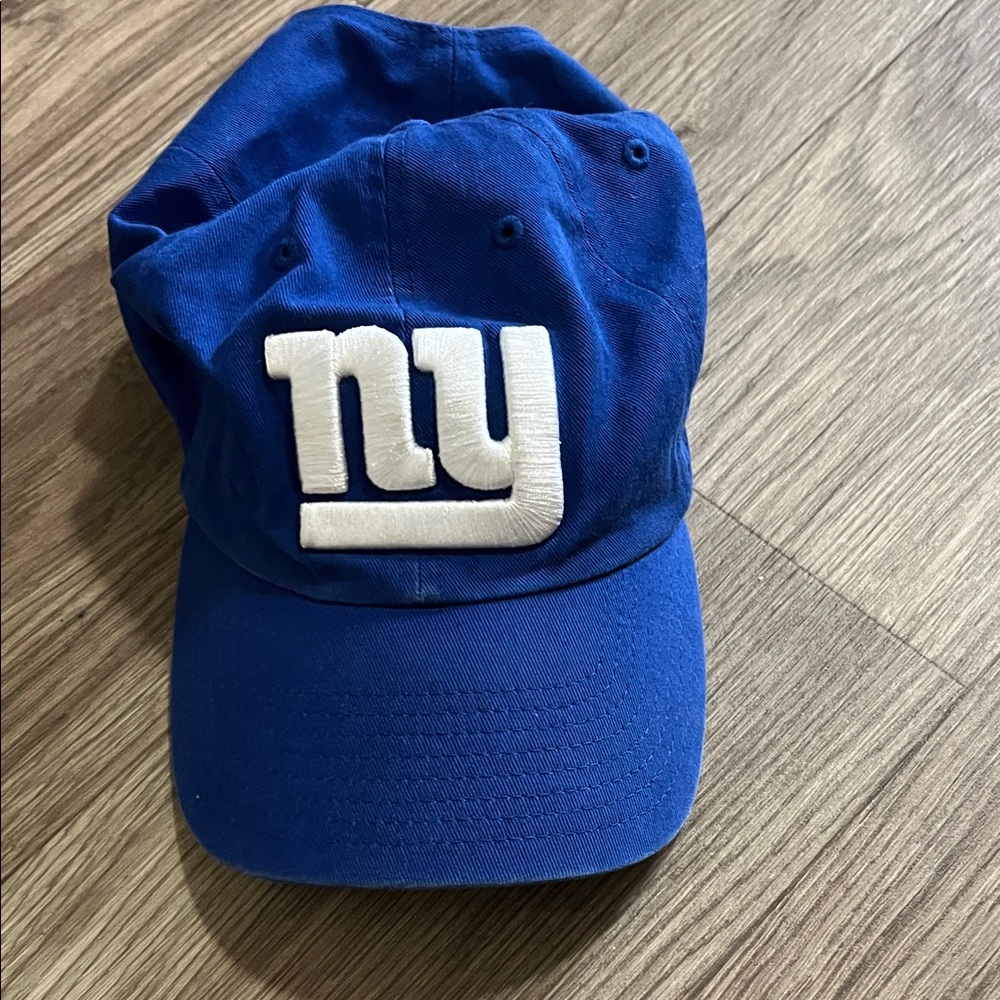 Men’s NY Giants NFL ‘47 Brand Royal Blue Cleanup Adjustable Hat - Picture 8 of 10